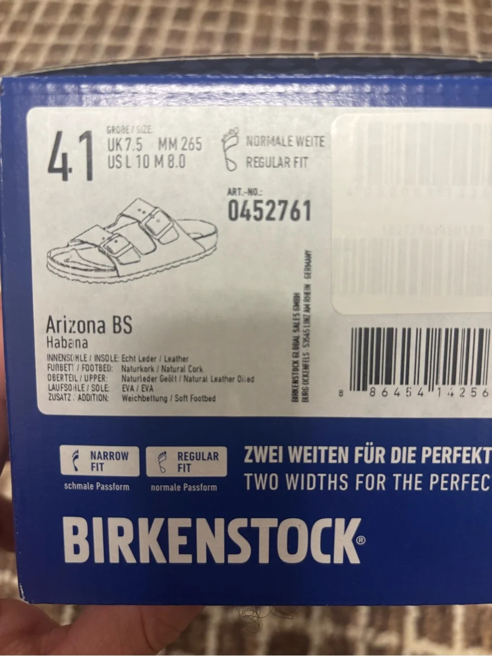 Birkenstock Arizona BS Sandals in Habana Brown